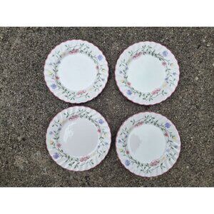 4 Johnson Bros Summer Chintz Bread & Butter Plates 6 1/4"